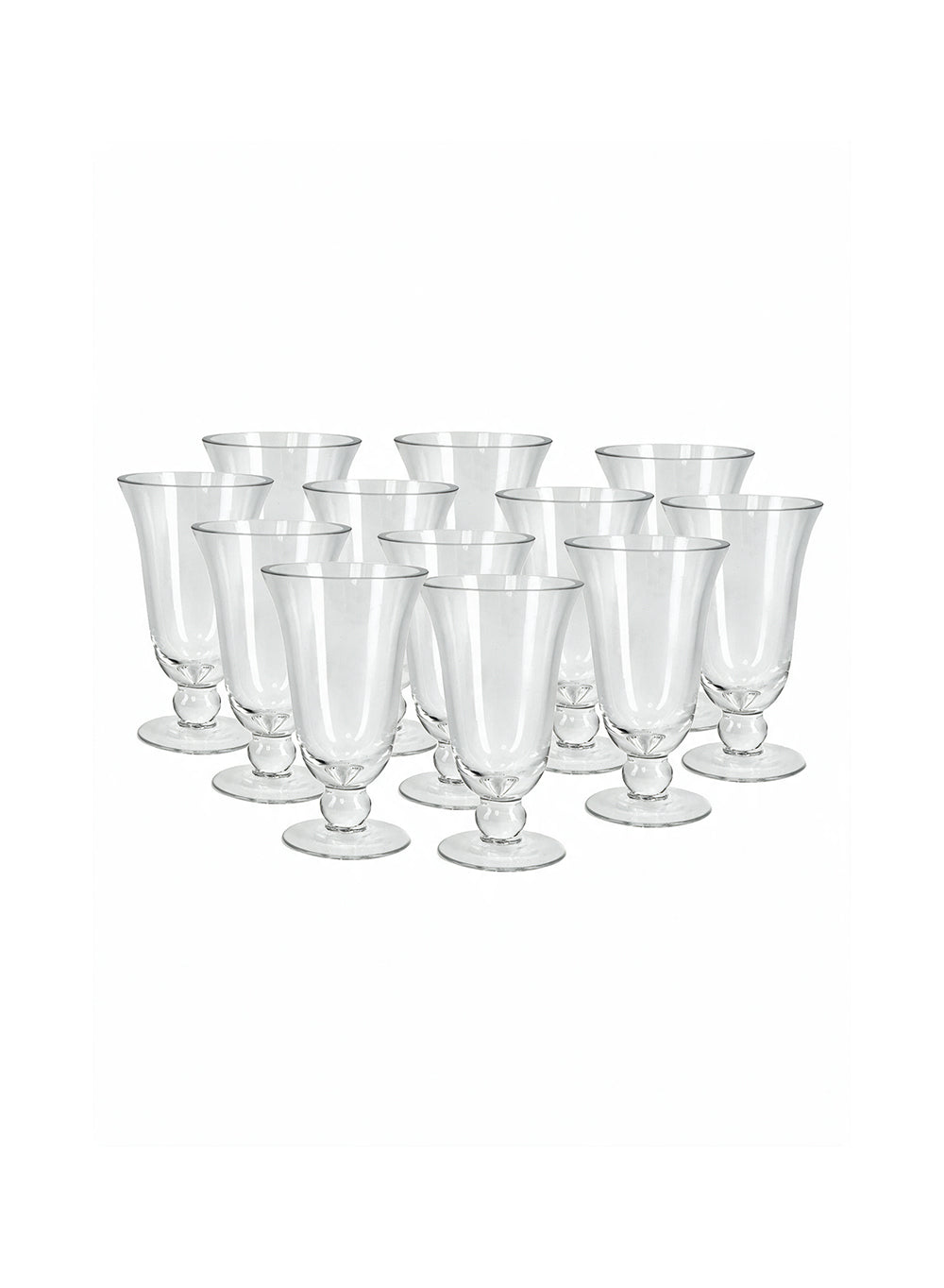 Wazon Pedestal Glass Urn Vase Collection