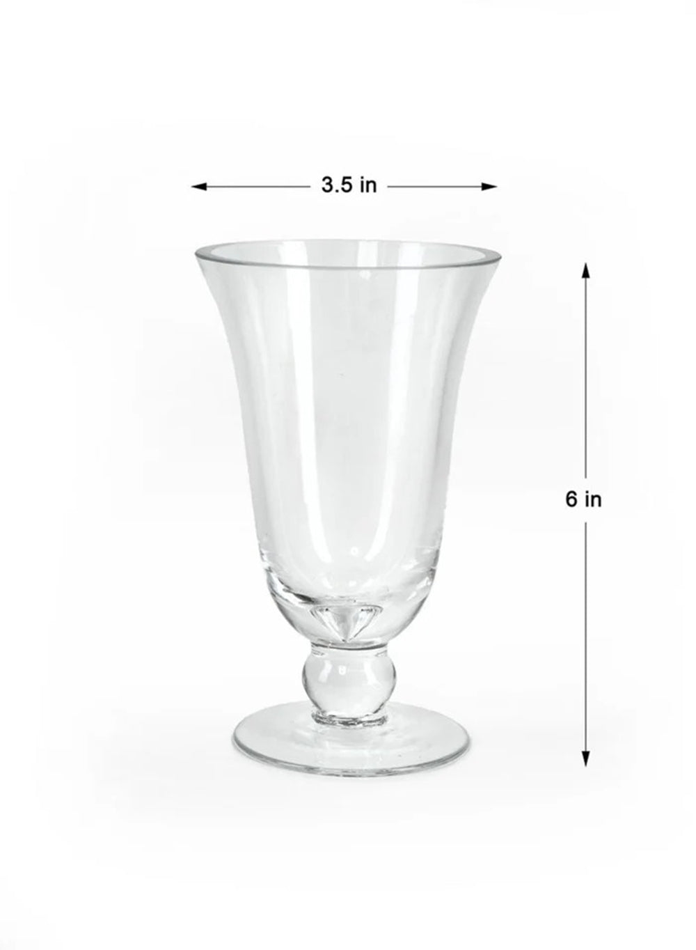 Wazon Pedestal Glass Urn Vase Collection