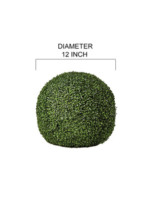 Artificial Boxwood Topiary Ball, in 3 Sizes