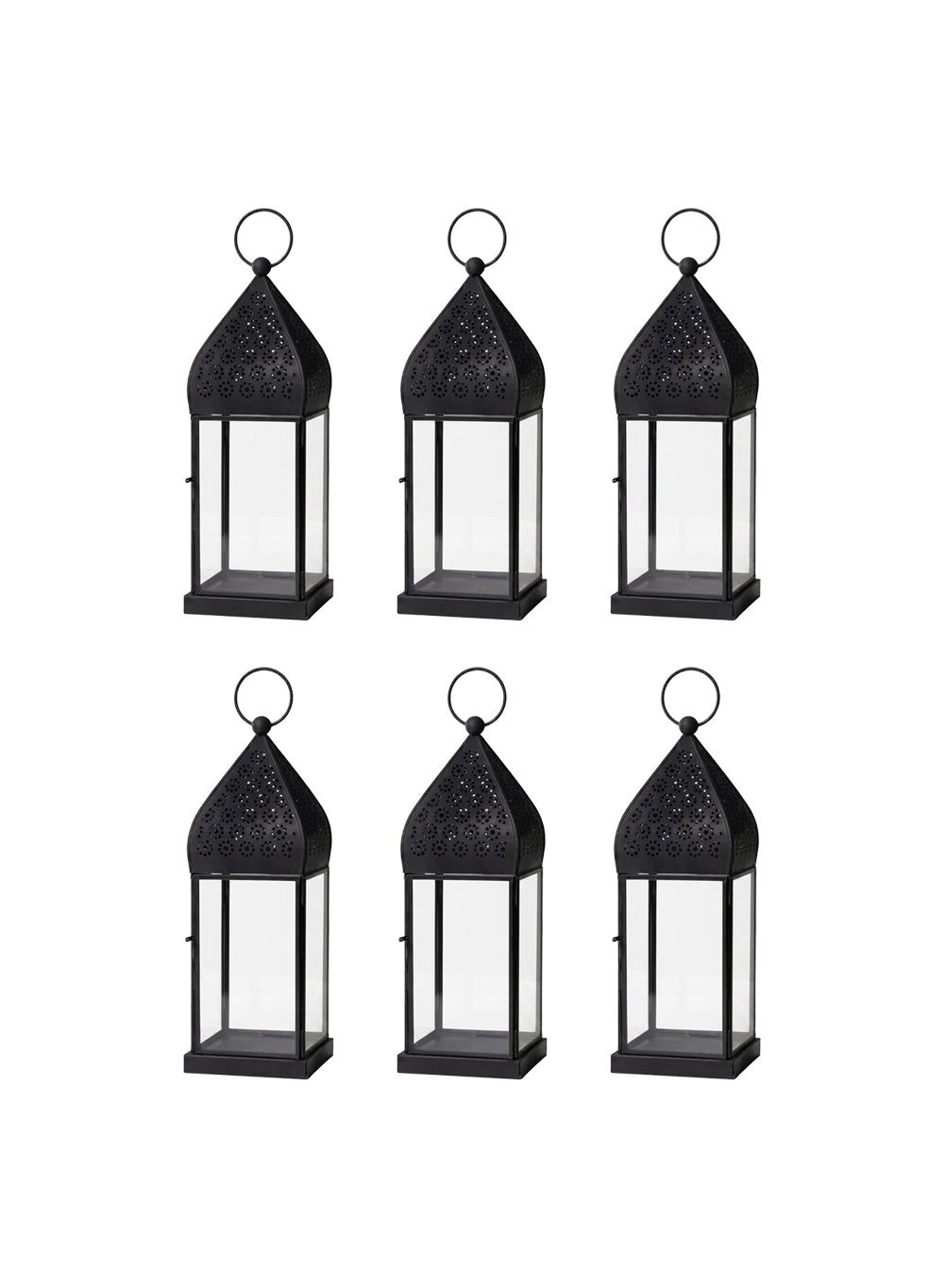 Moroccan Metal Candle Lantern Collection