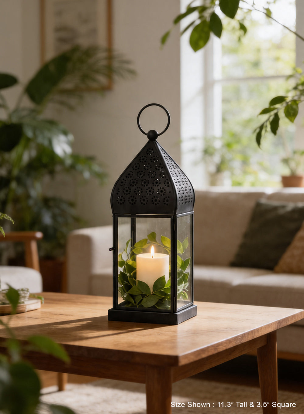 Moroccan Metal Candle Lantern Collection