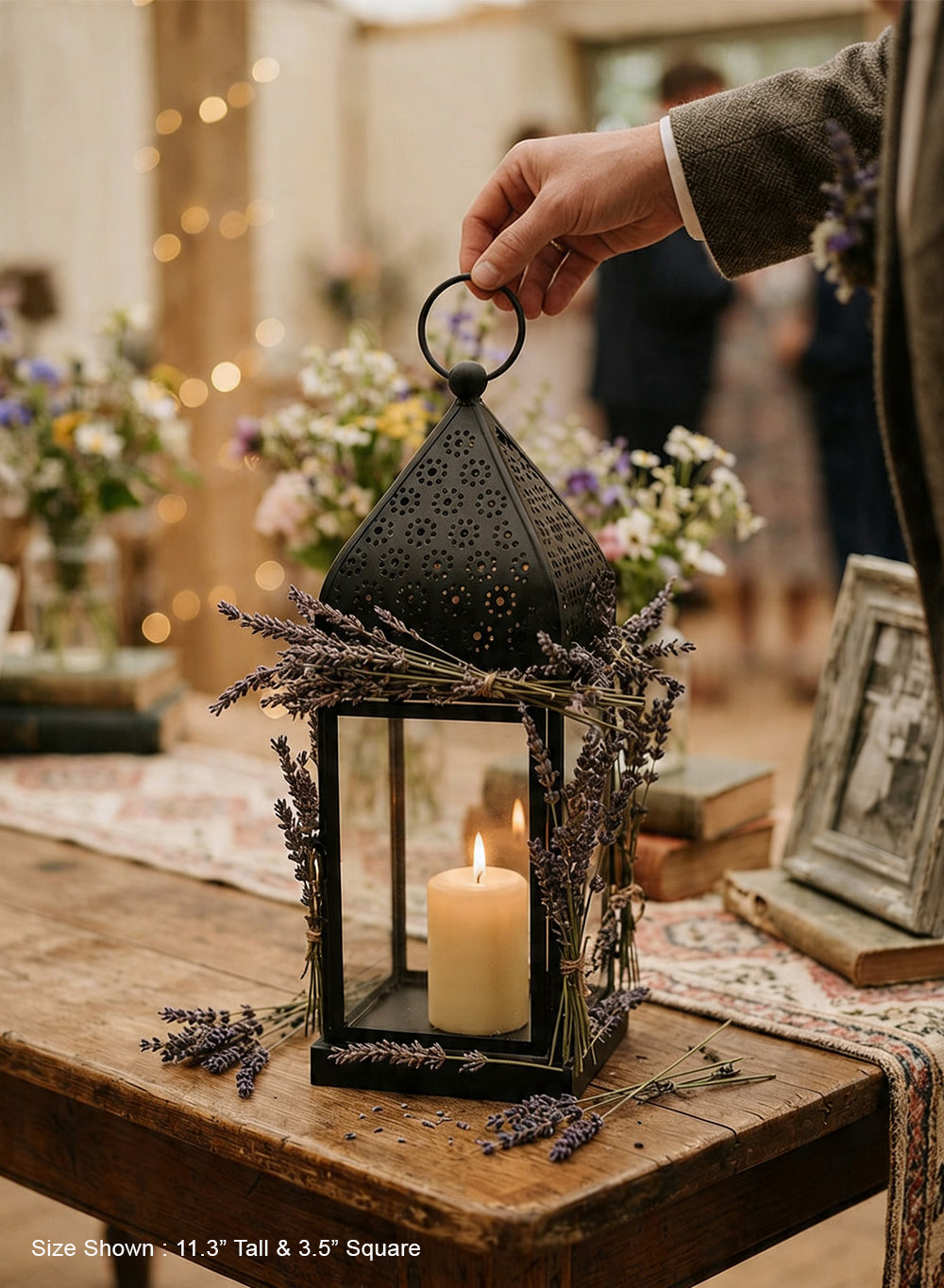 Moroccan Metal Candle Lantern Collection