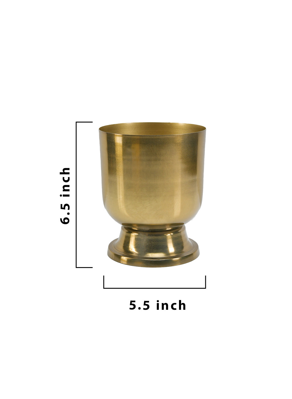 Decorative Gold Urn Vase, in 3 Sizes