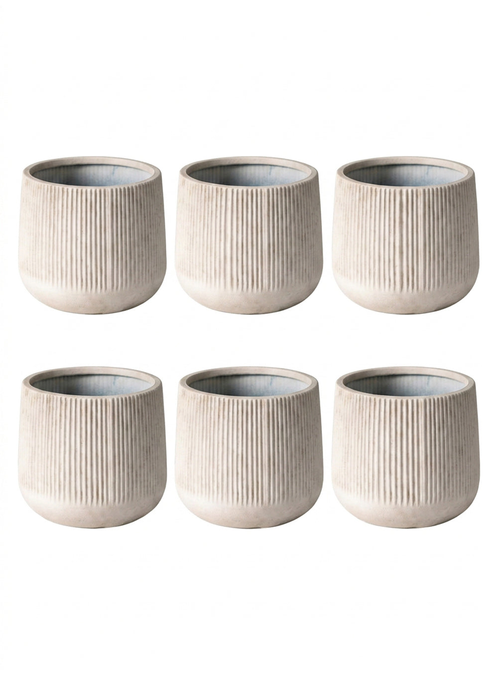 Terra Ribbed Vase Collection