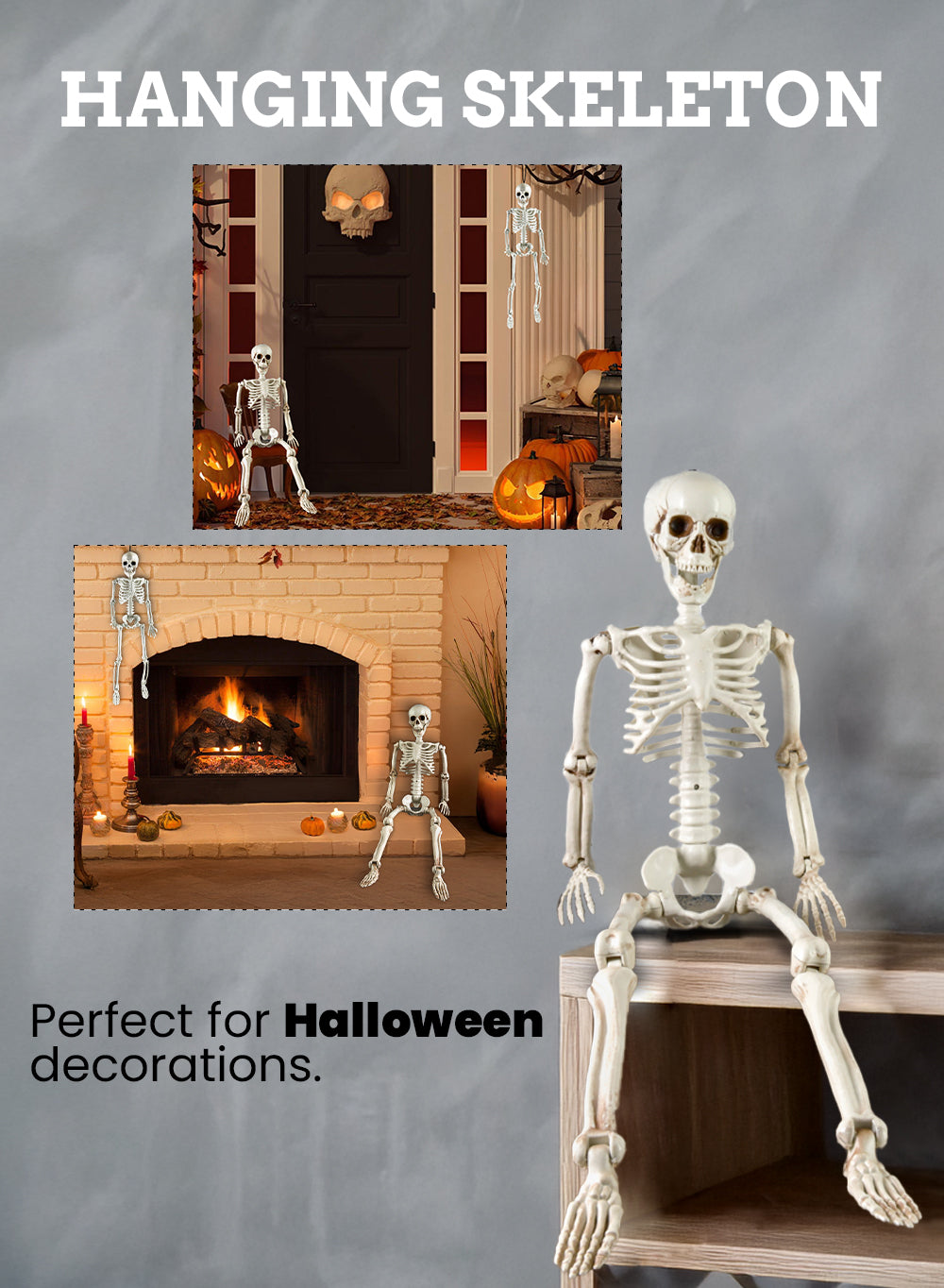 Hanging Skeleton Decor