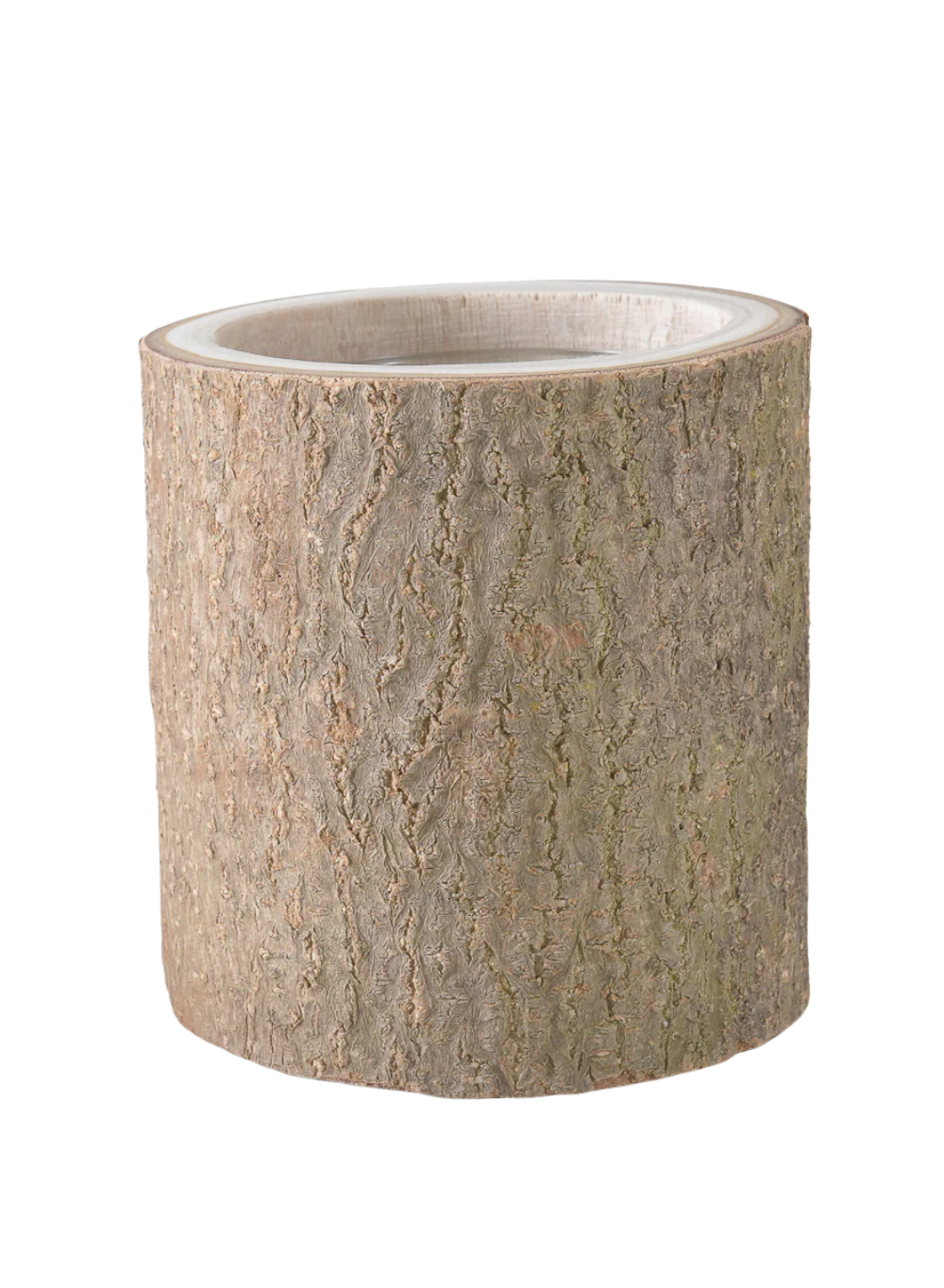 Wood Bark Vase