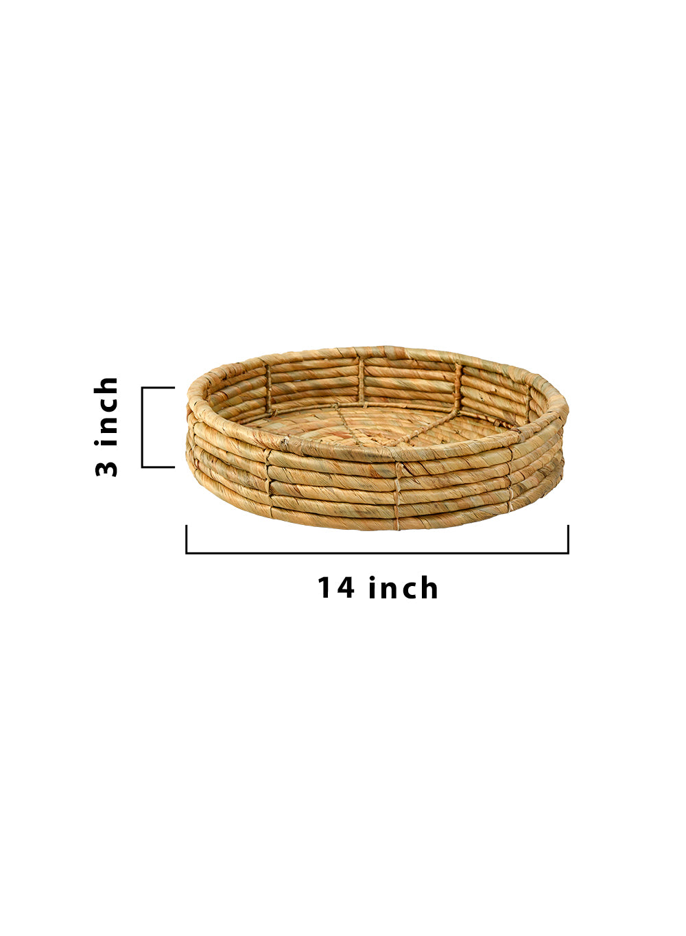 Eco-Friendly Water Hyacinth Collection - Pots Tray, Basket, and Vase