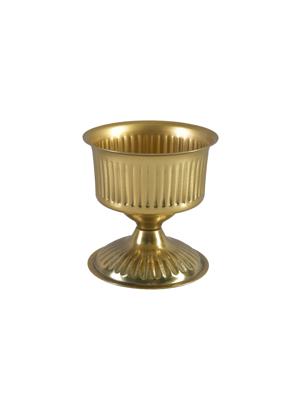 Imperial Gold Steel Urn Vase Collection