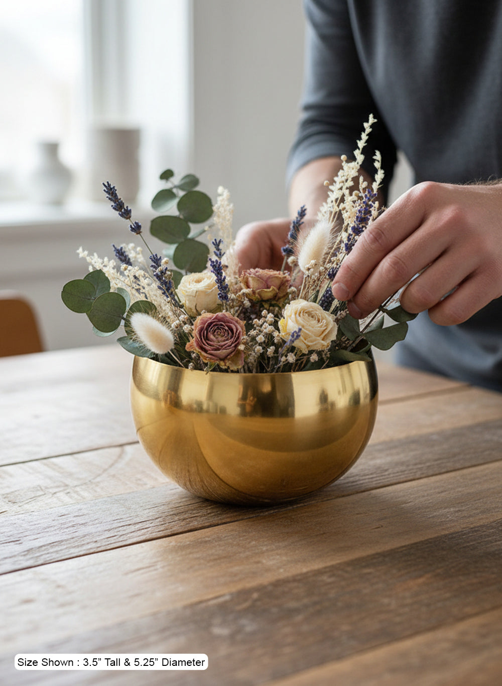 Decorative Shiny Luxe Gold Bowl Collection