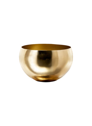 5" Decorative Shiny Luxe Gold Bowl