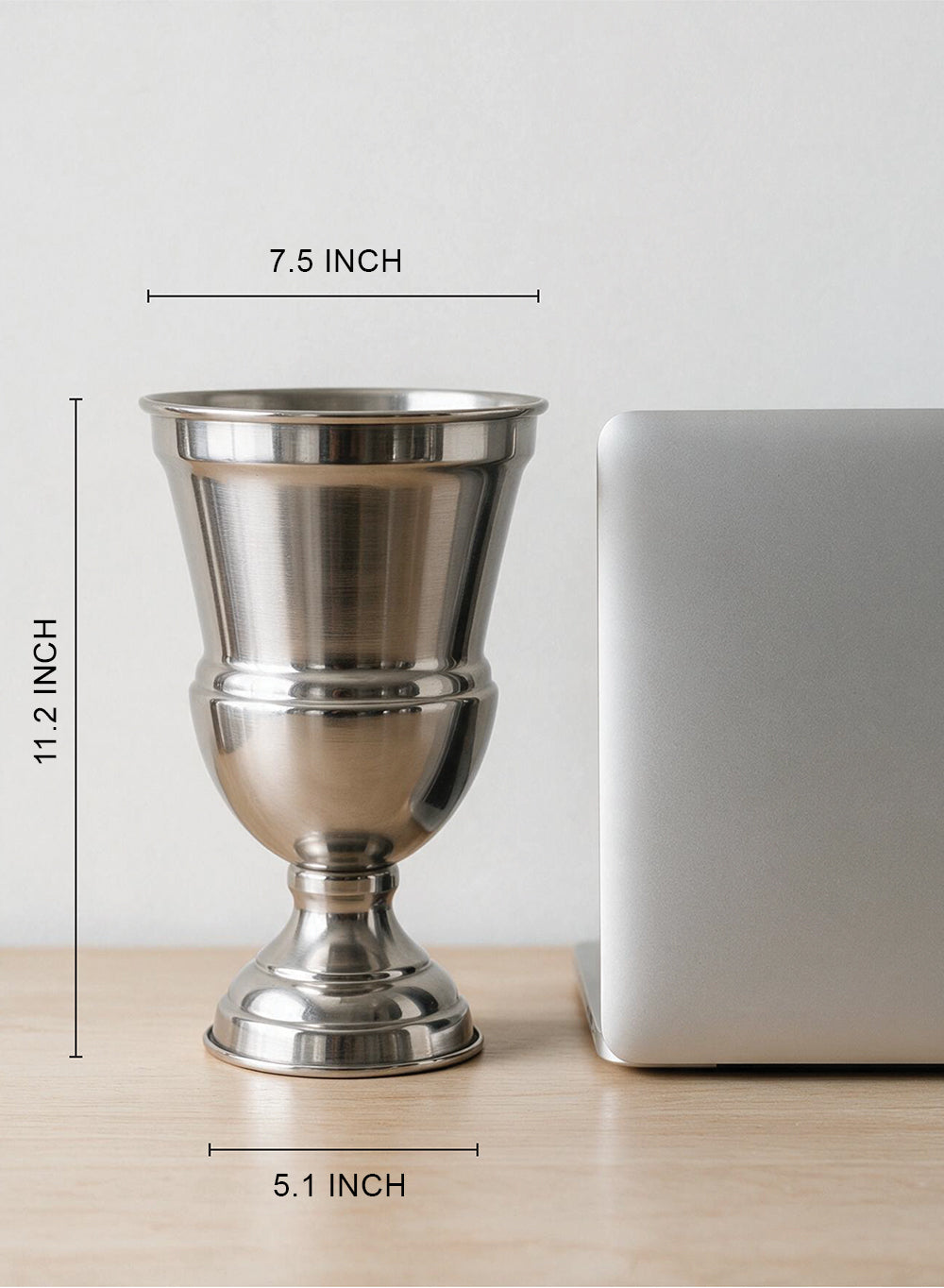 Decorative Gold & Silver Urn Vase Collection