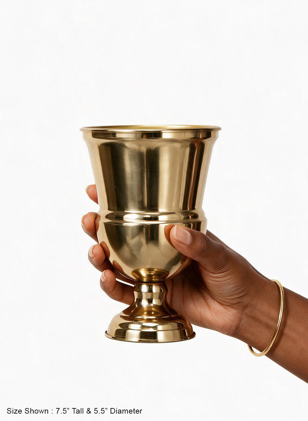 Decorative Gold & Silver Urn Vase Collection