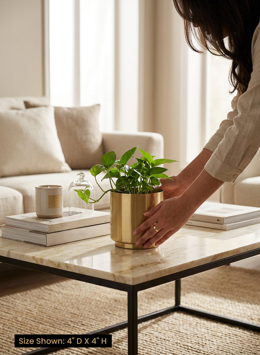 Cylindrical Shiny Finish Vase Collection