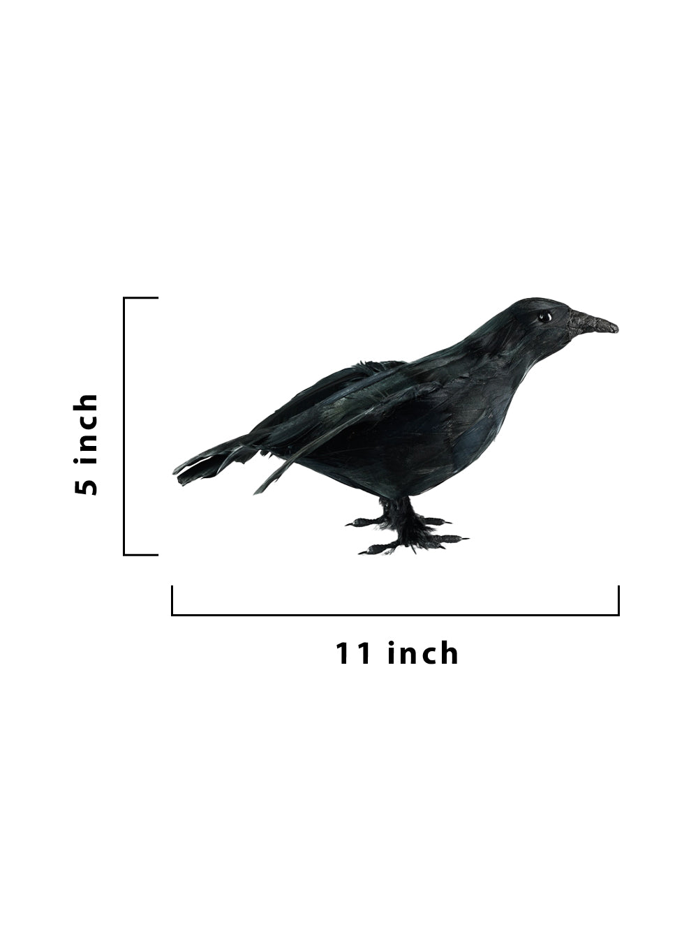 Black Crow Figurine, In 2 Style