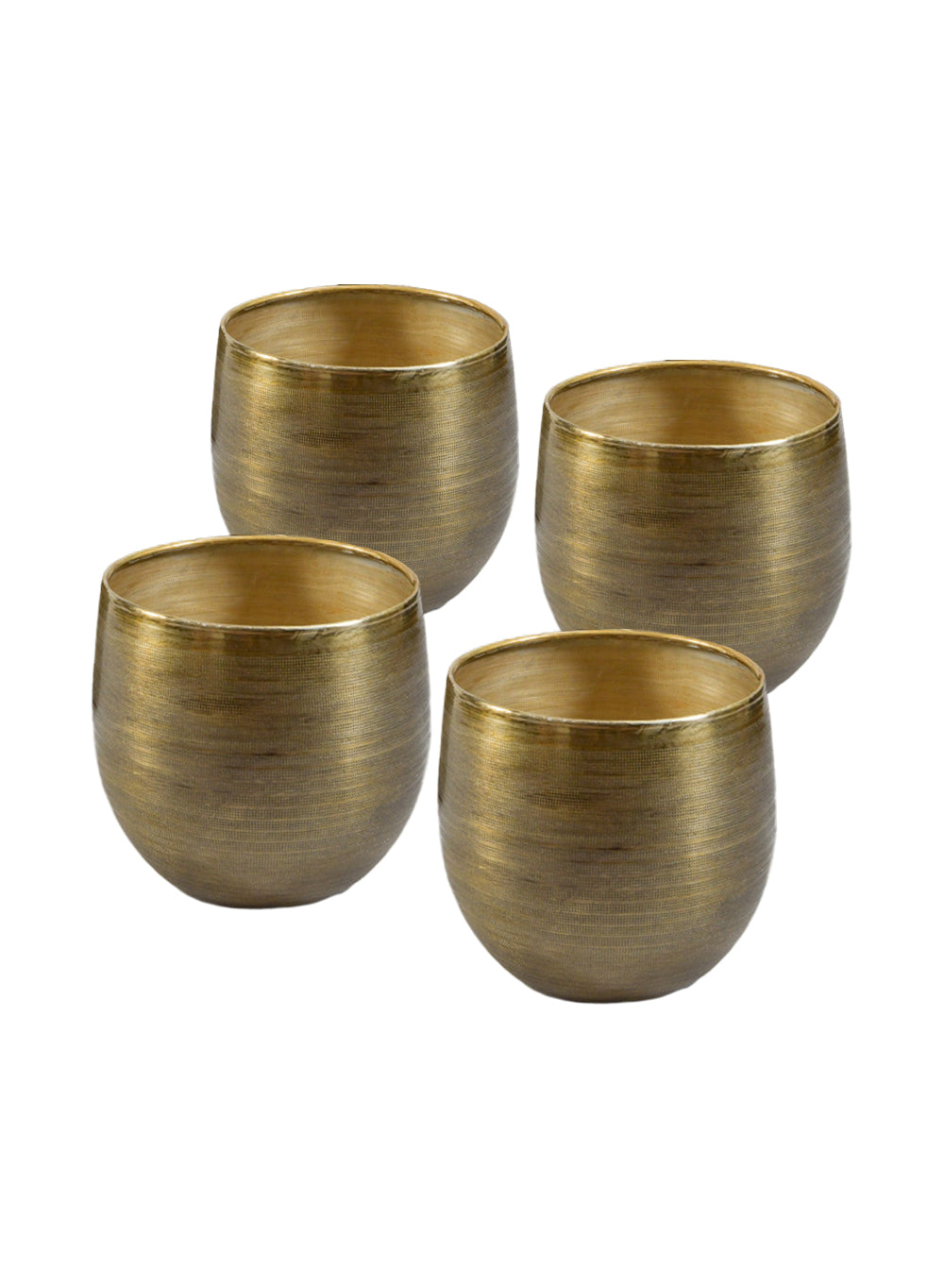 Gold Aluminum Planter, in 3 Sizes