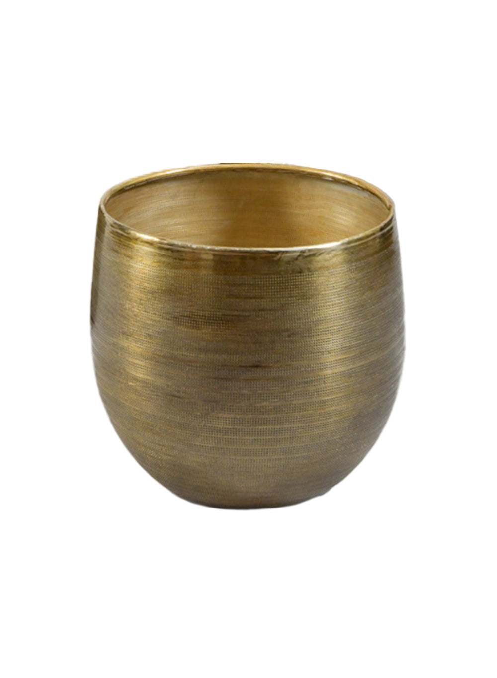 Gold Aluminum Planter, in 3 Sizes