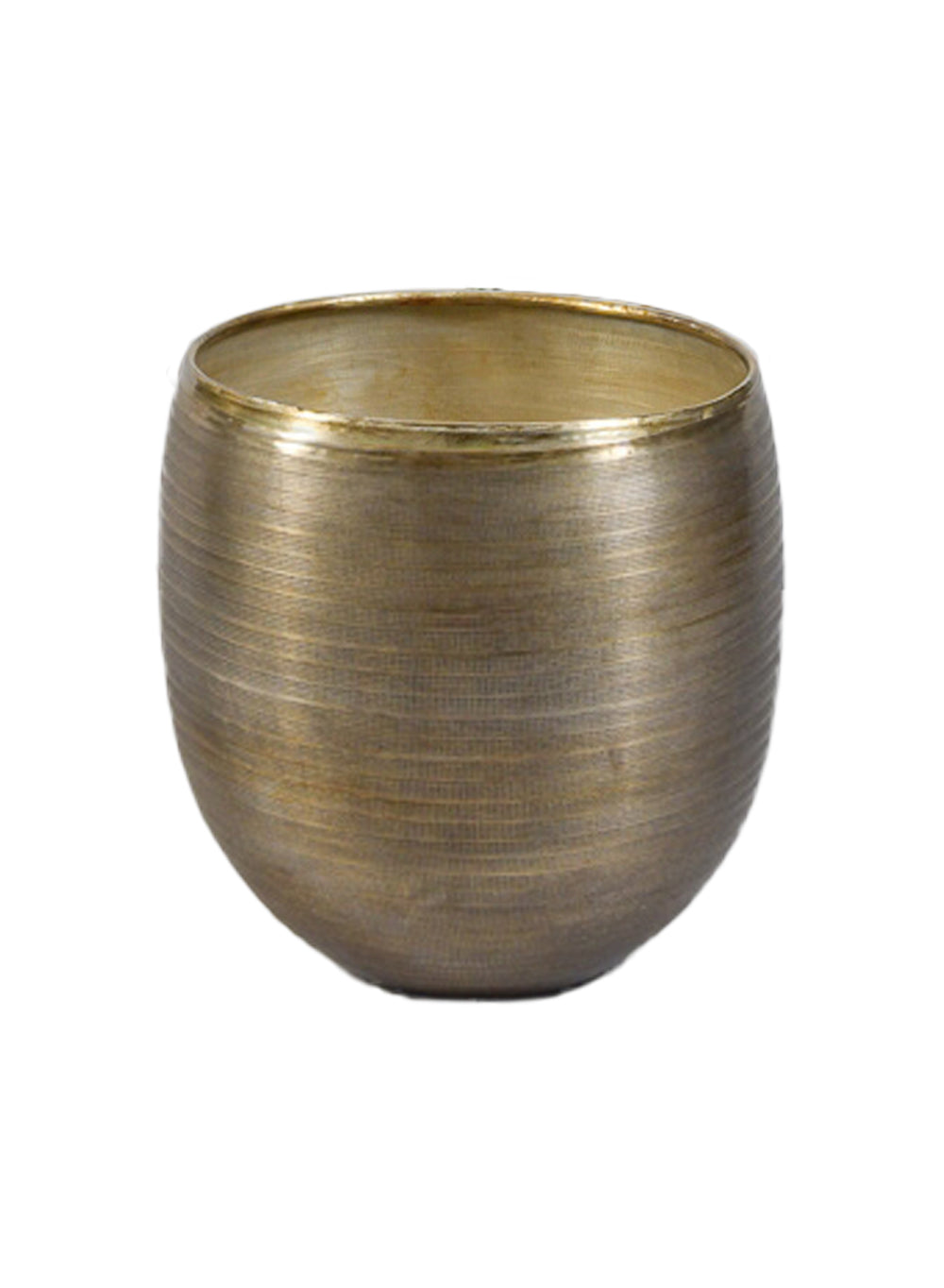 Gold Aluminum Planter, in 3 Sizes