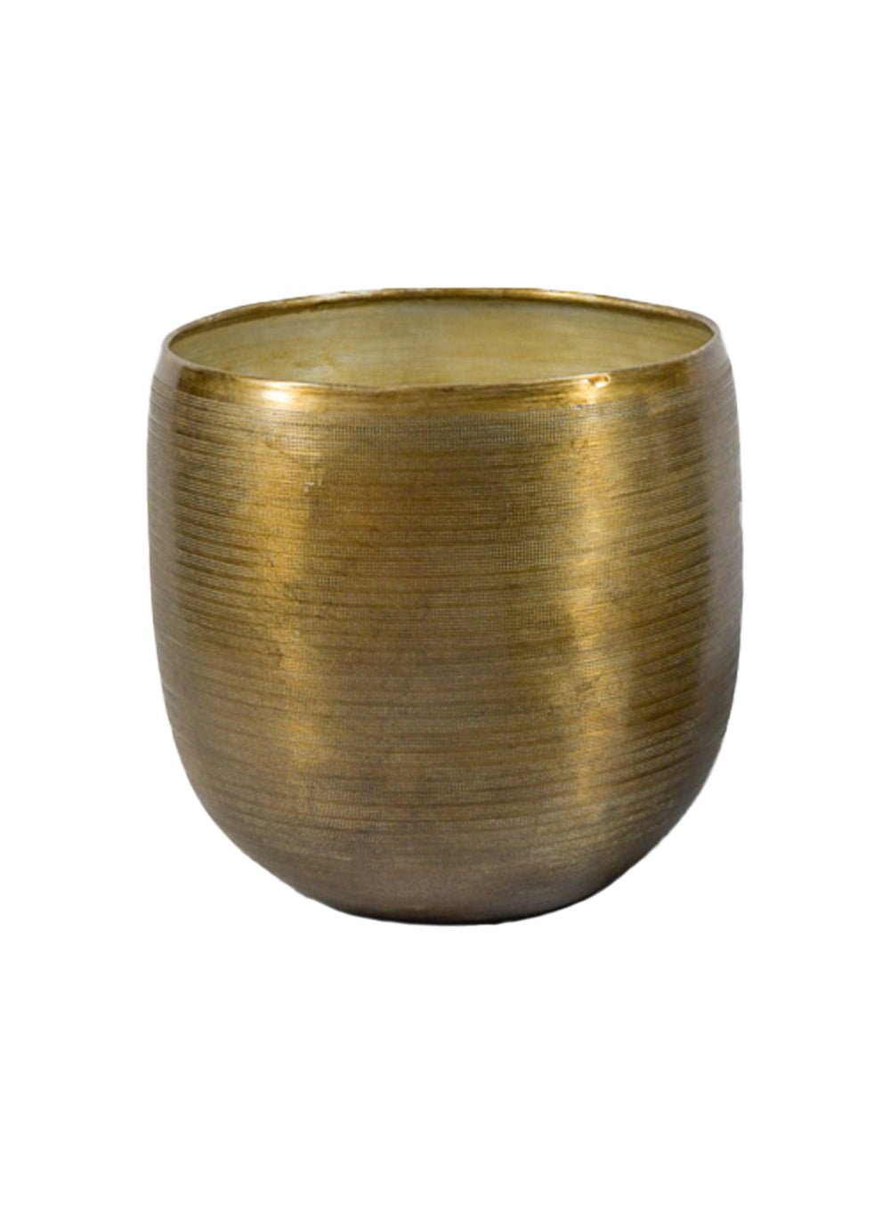 Gold Aluminum Planter, in 3 Sizes