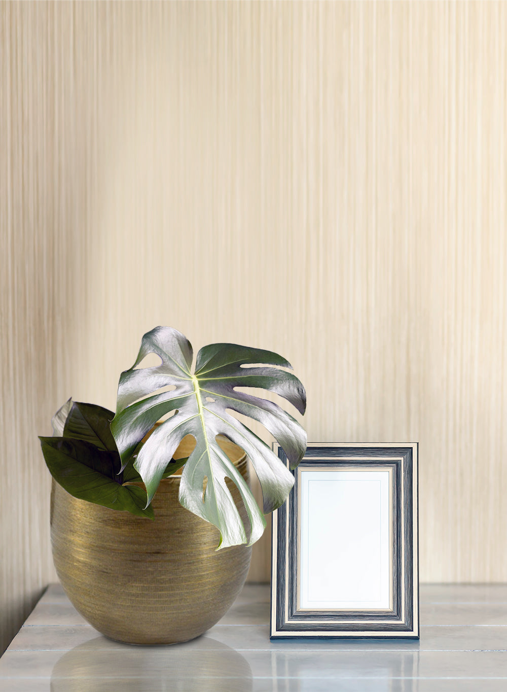 Gold Planter with Detachable Metal Stand, in 4 Sizes