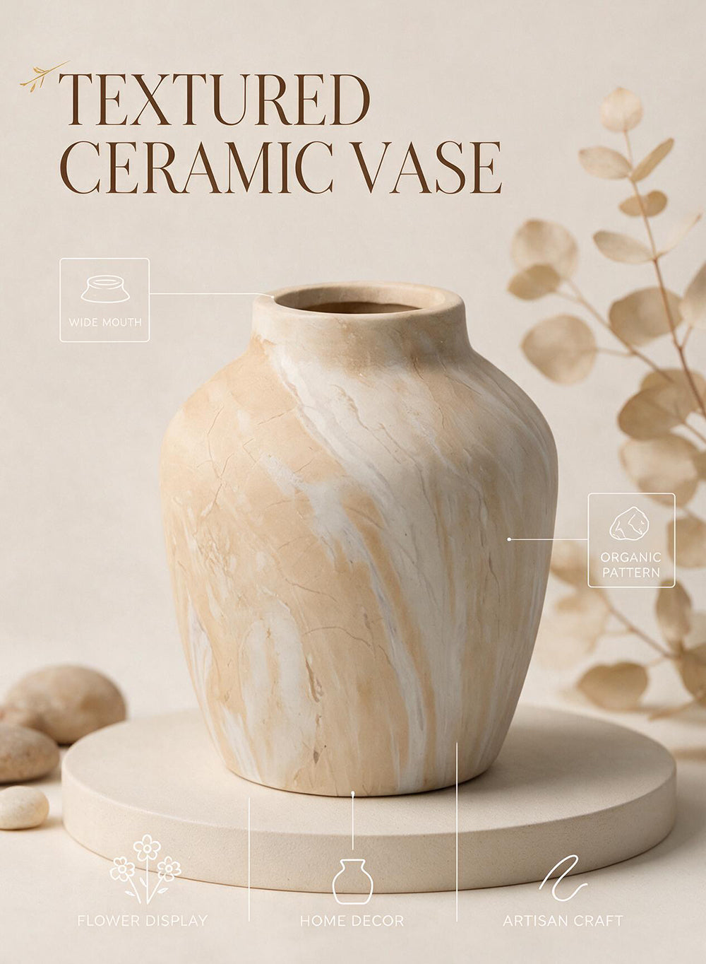 Aster Ceramic Bud Vase Collection