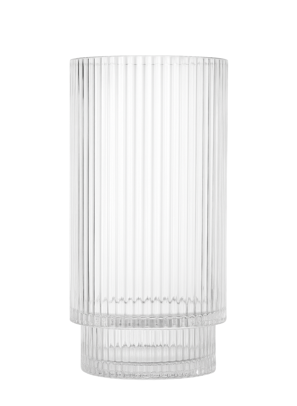Ribbed Glass Votive Candle Holder, in 3 Colors