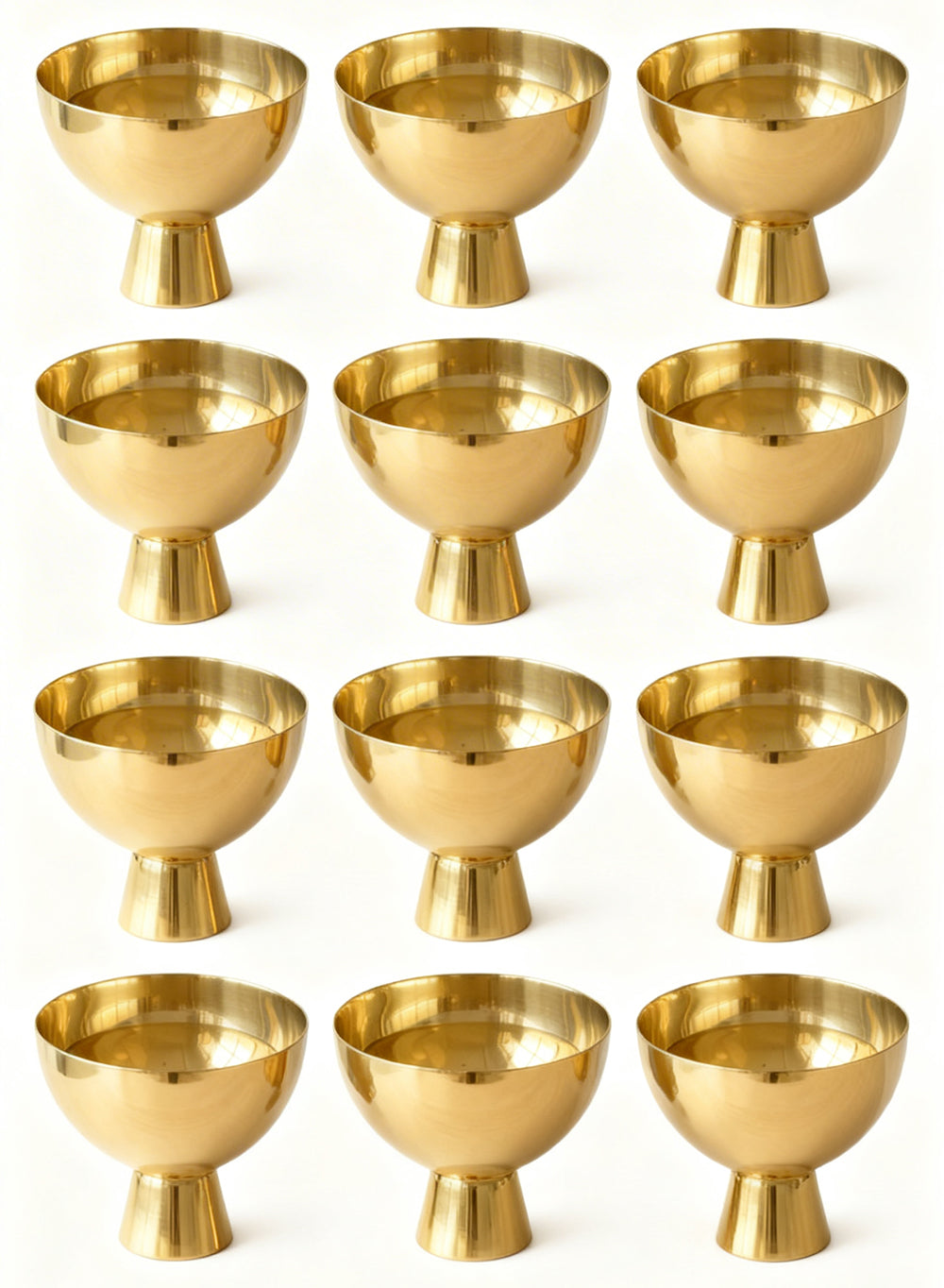 Decorative Compote Gold Pedestal Bowl Vase | Starting at $20