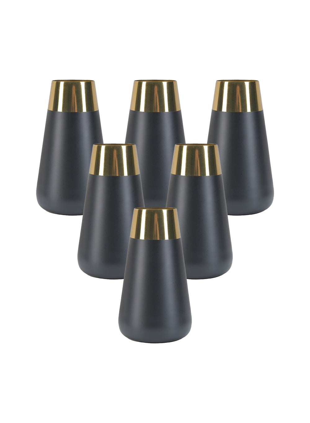 Dual-Tone Geometric Vase, in 2 Designs & Sets