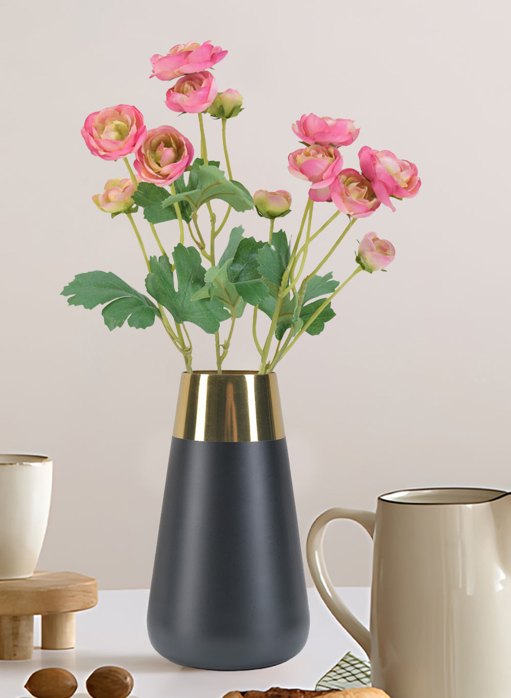 Dual-Tone Geometric Vase, in 2 Designs & Sets