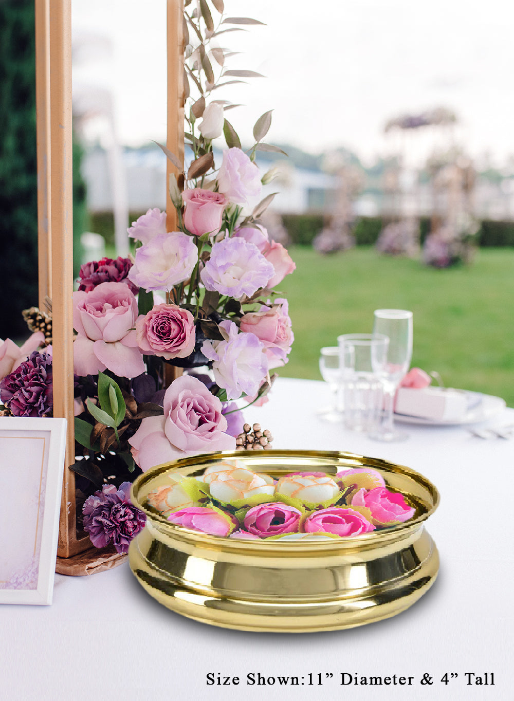 Lustre Gold Stainless Steel Bowl