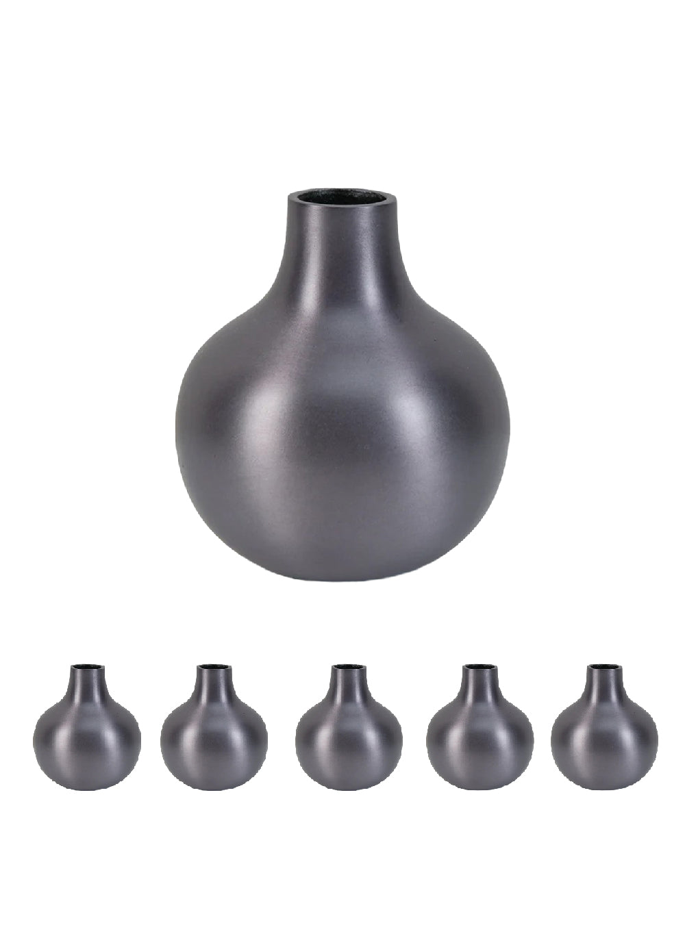 Lunara Matte Aluminum Vase