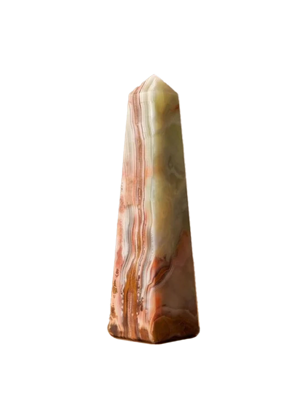 Natural Onyx Obelisk Sculpture Collection