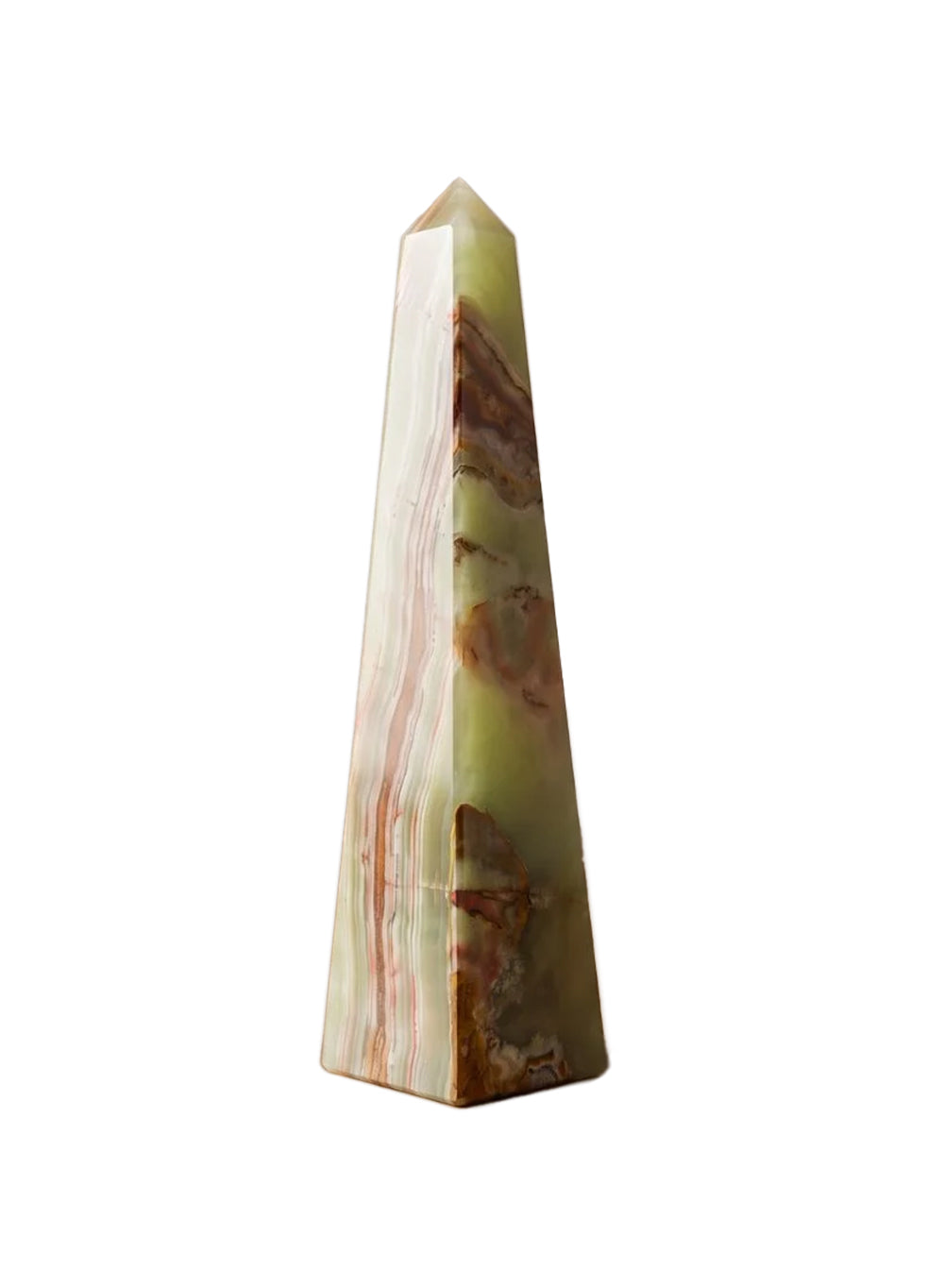 Natural Onyx Obelisk Sculpture Collection