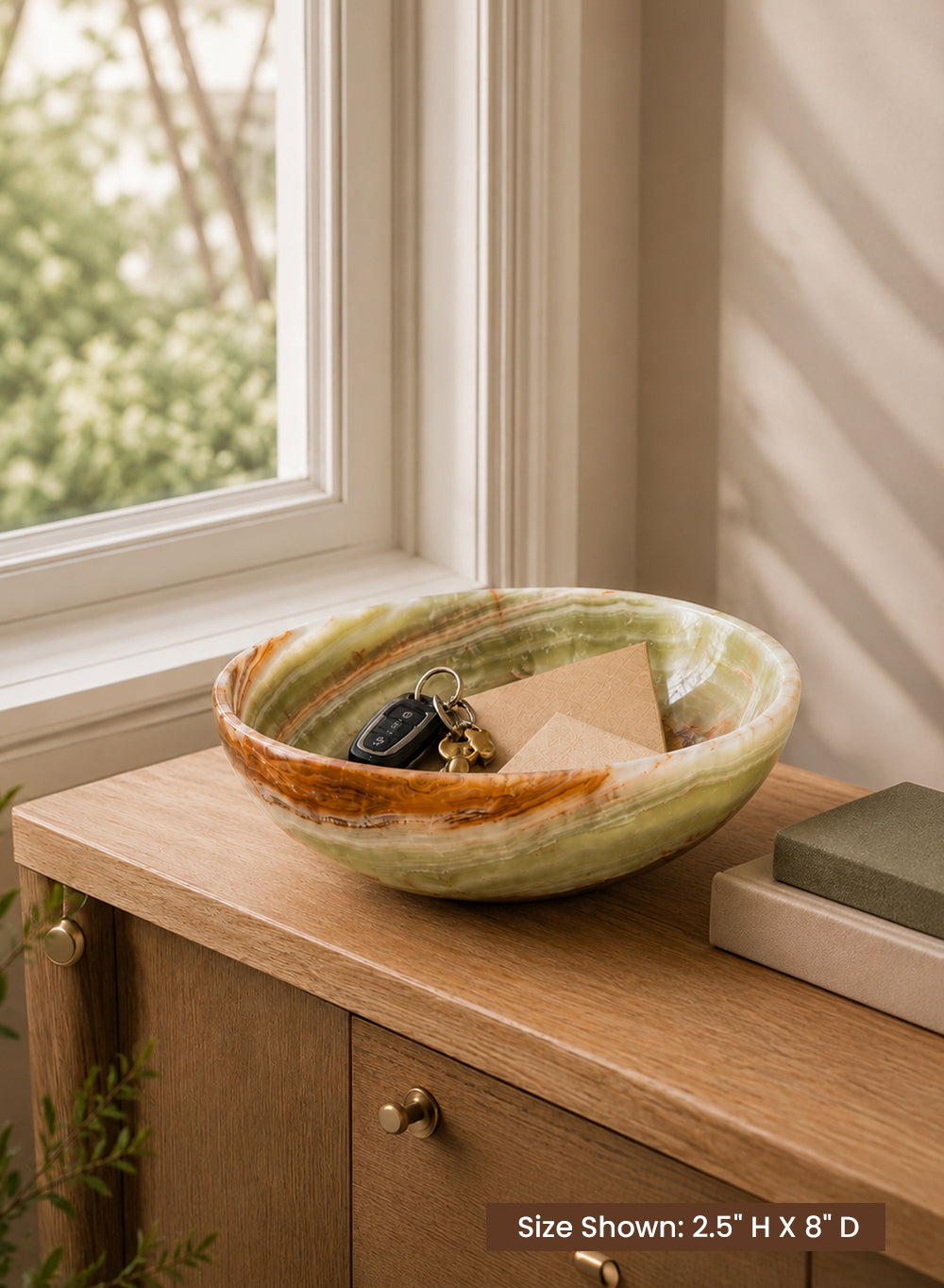 Natural Onyx Bowl, In 3 Sizes and Multiple Packs