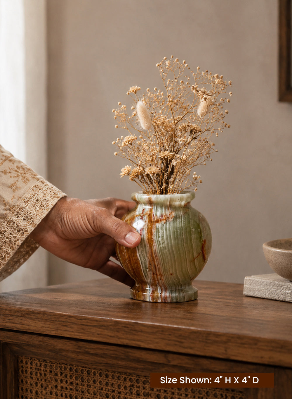Natural Onyx Vase Collection