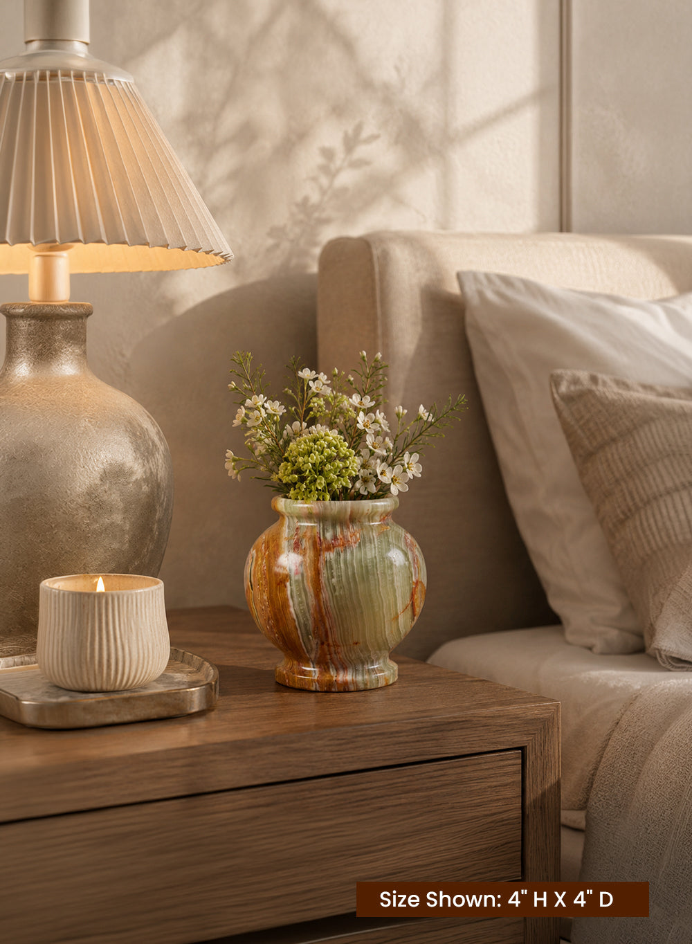 Natural Onyx Vase Collection