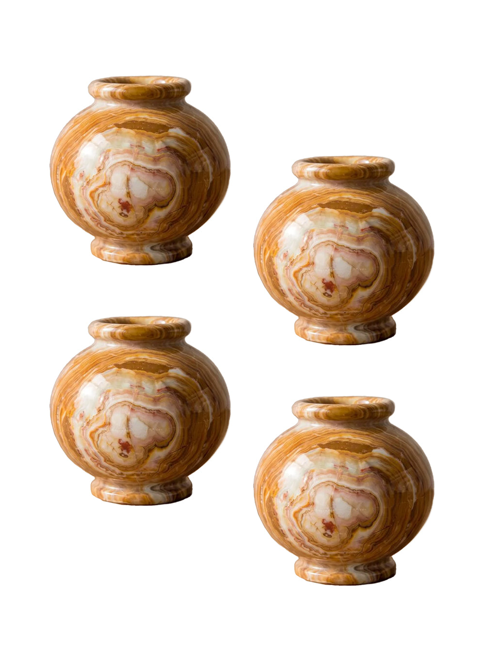 Natural Onyx Vase Collection