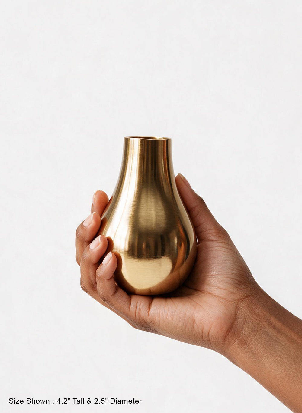 Stylish Gold Floral Bud Vase Collection