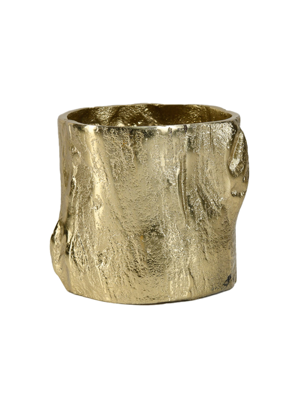 Gold Bark Vase, in 2 Sizes