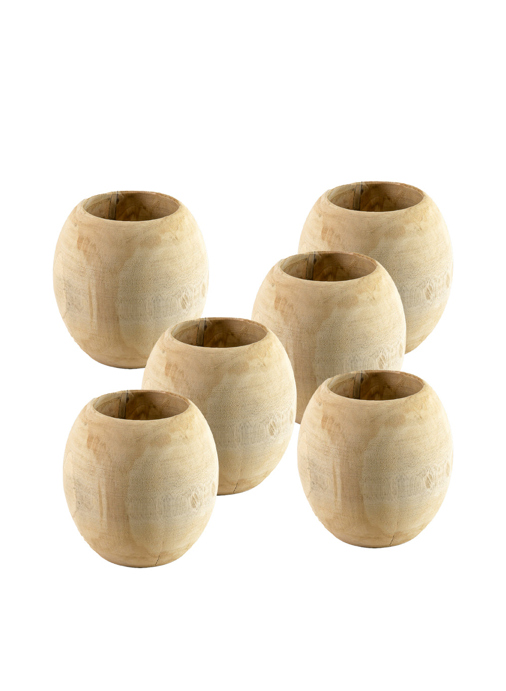 Natural Teak Essence Vase - in 2 Sizes