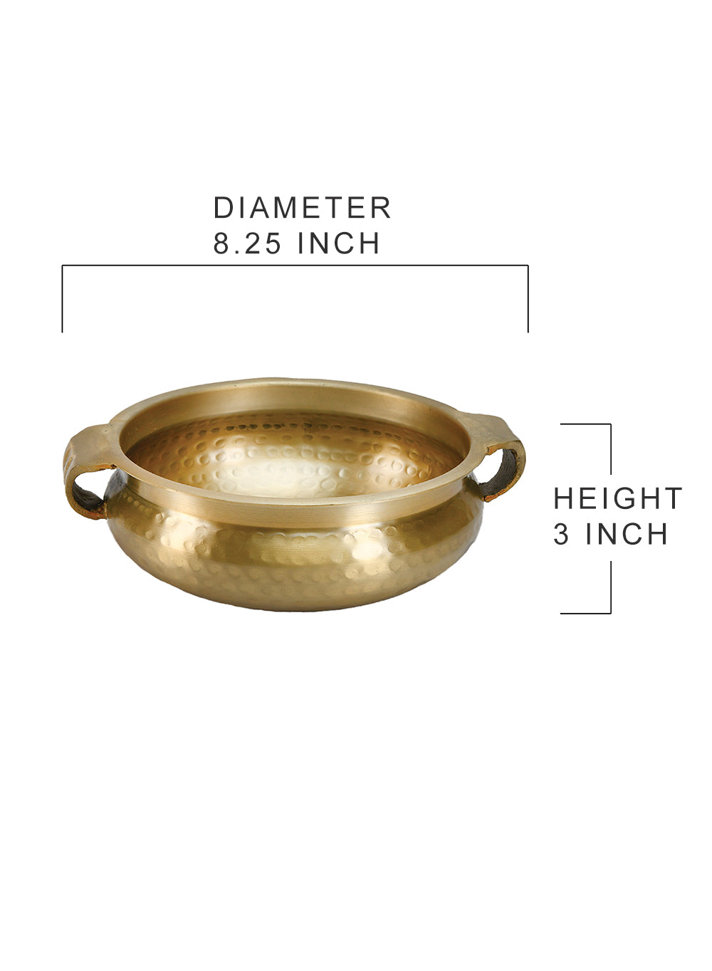 Hammered Urli Brass Bowl – 3 Size Options