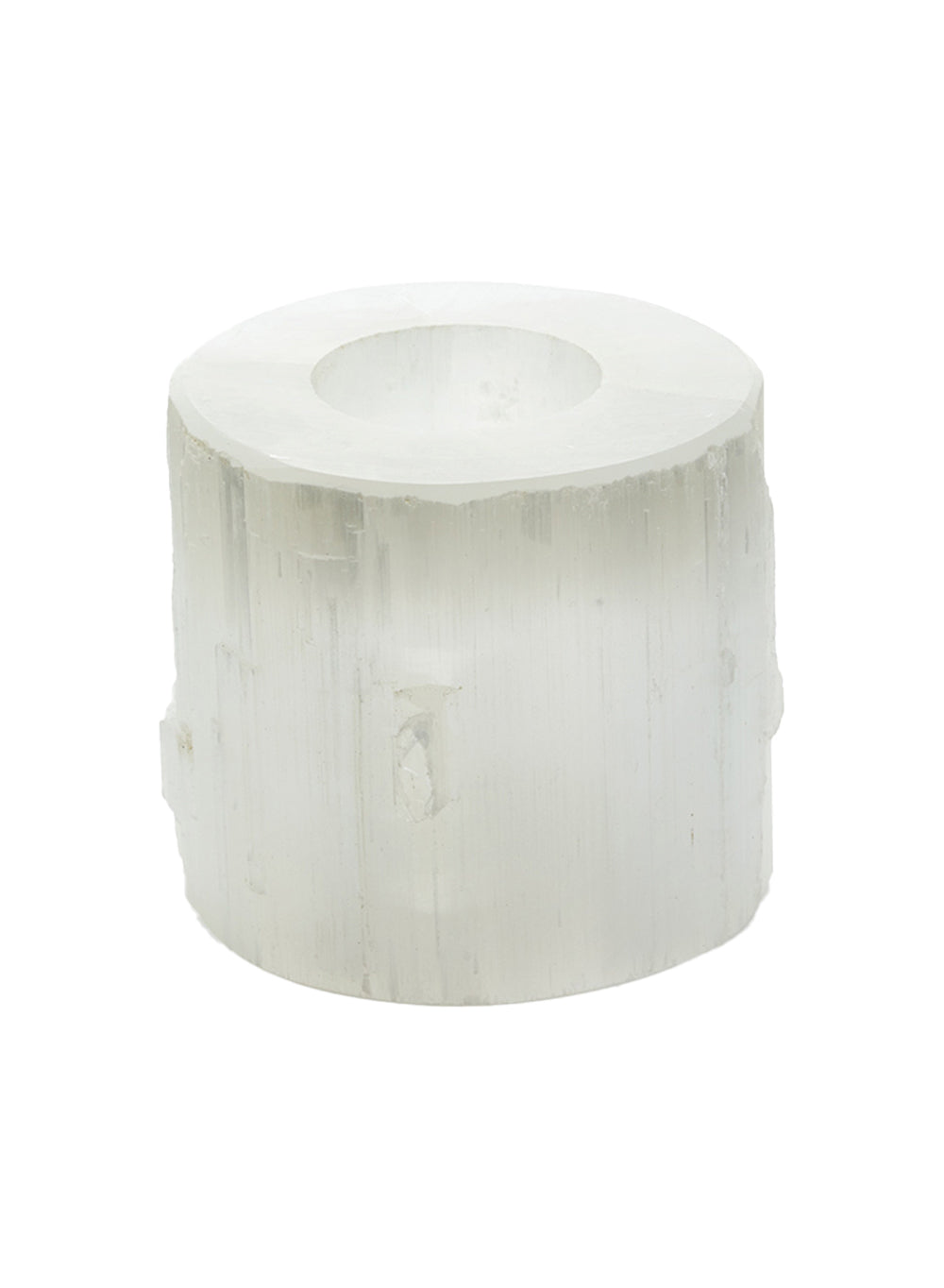 Selenite Tealight Candle Holder, In 3 Sizes