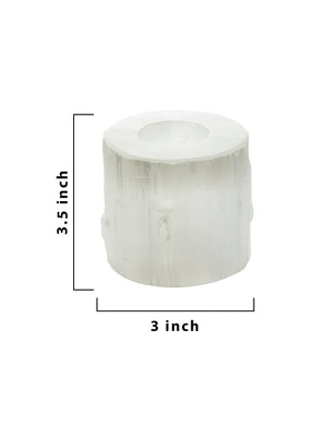 Selenite Tealight Candle Holder, In 3 Sizes