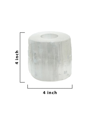 Selenite Tealight Candle Holder, In 3 Sizes