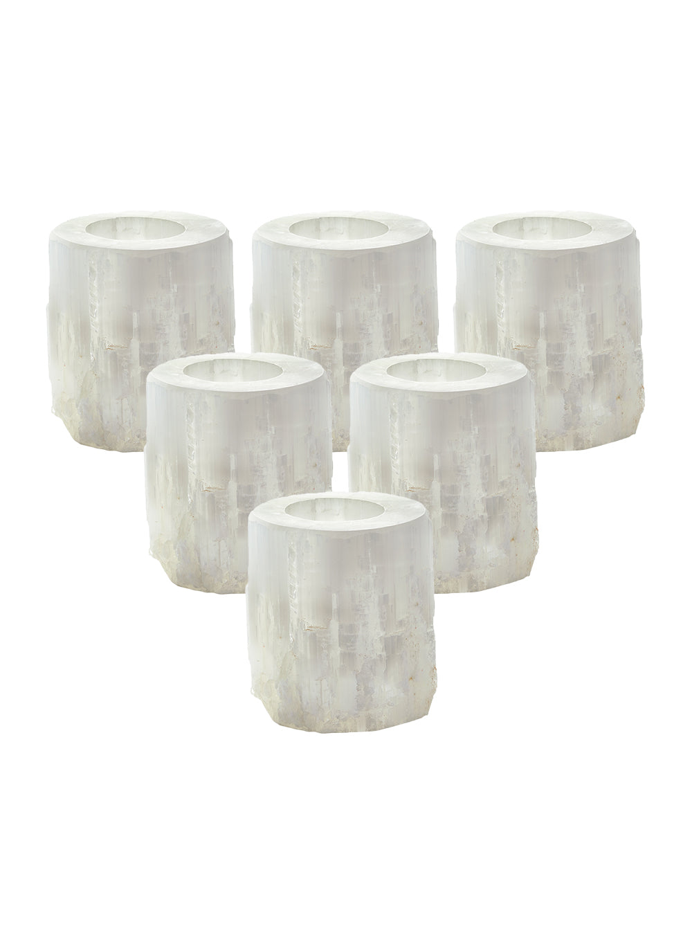 Selenite Tealight Candle Holder, In 3 Sizes