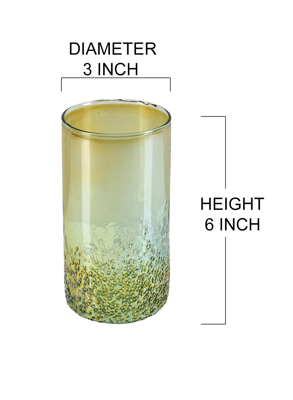 Speckled Green Glass Bud Vases, in 4 Sizes