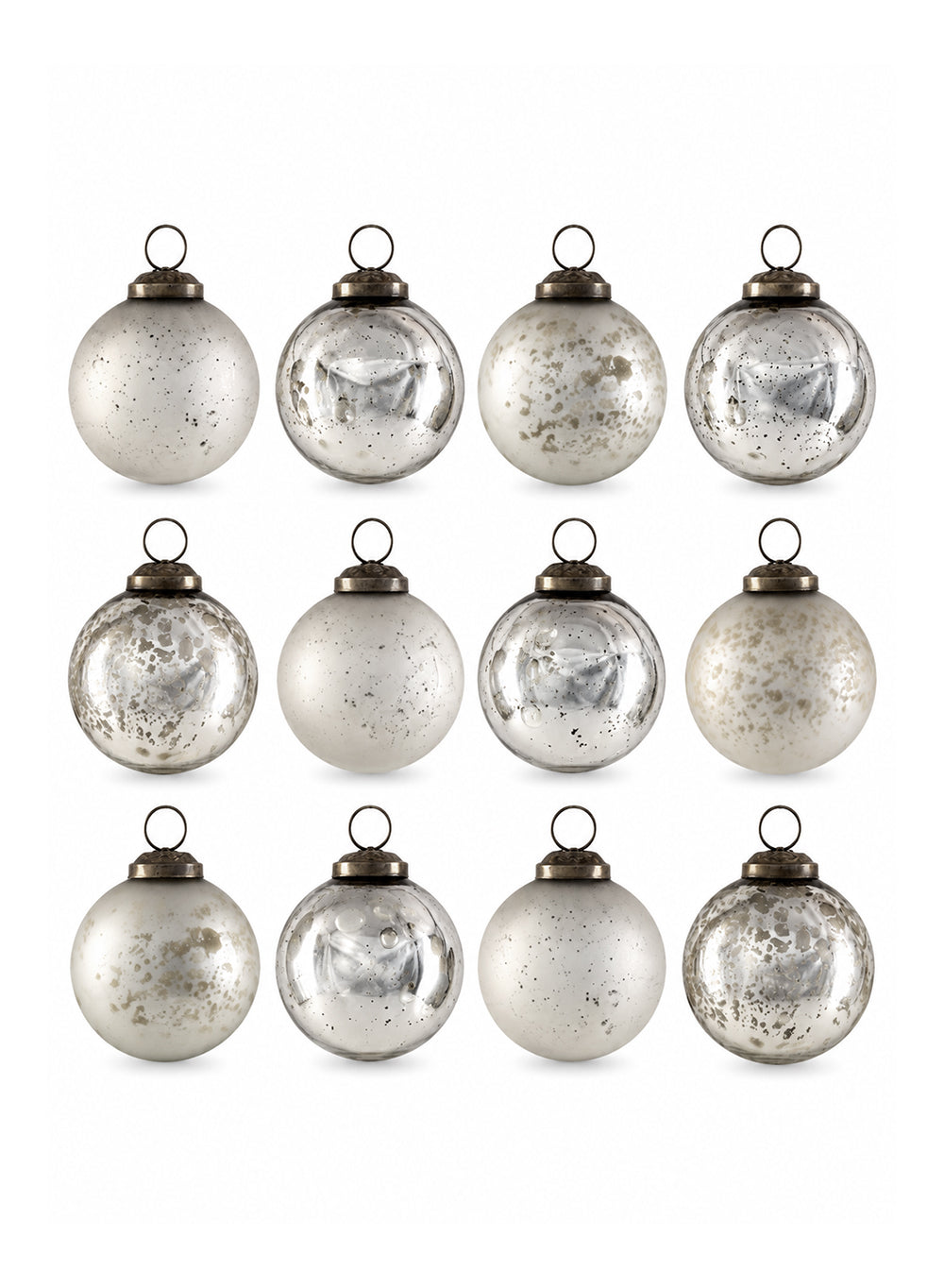 Vintage Glass Ball Ornaments Collection