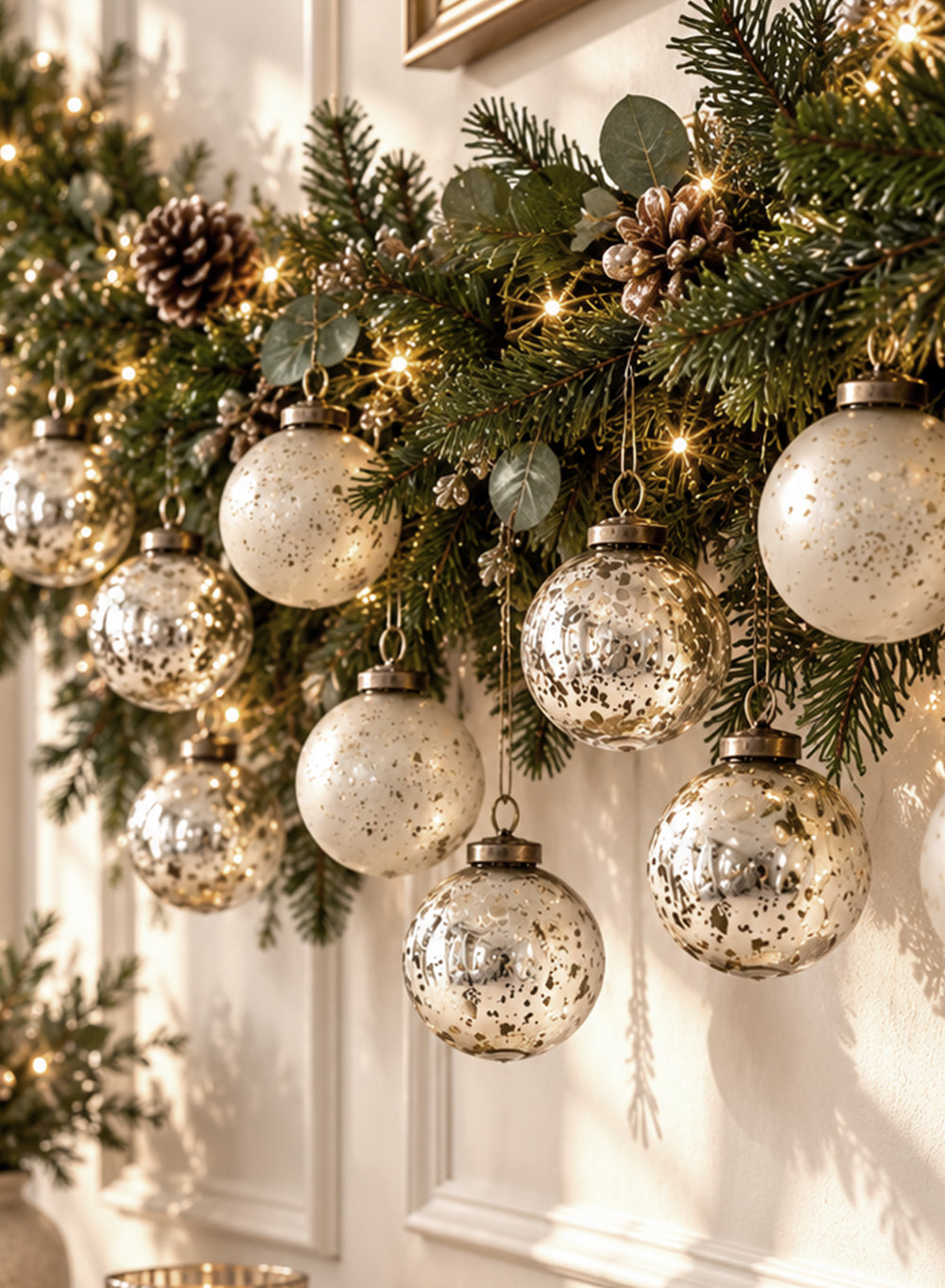 Vintage Glass Ball Ornaments Collection