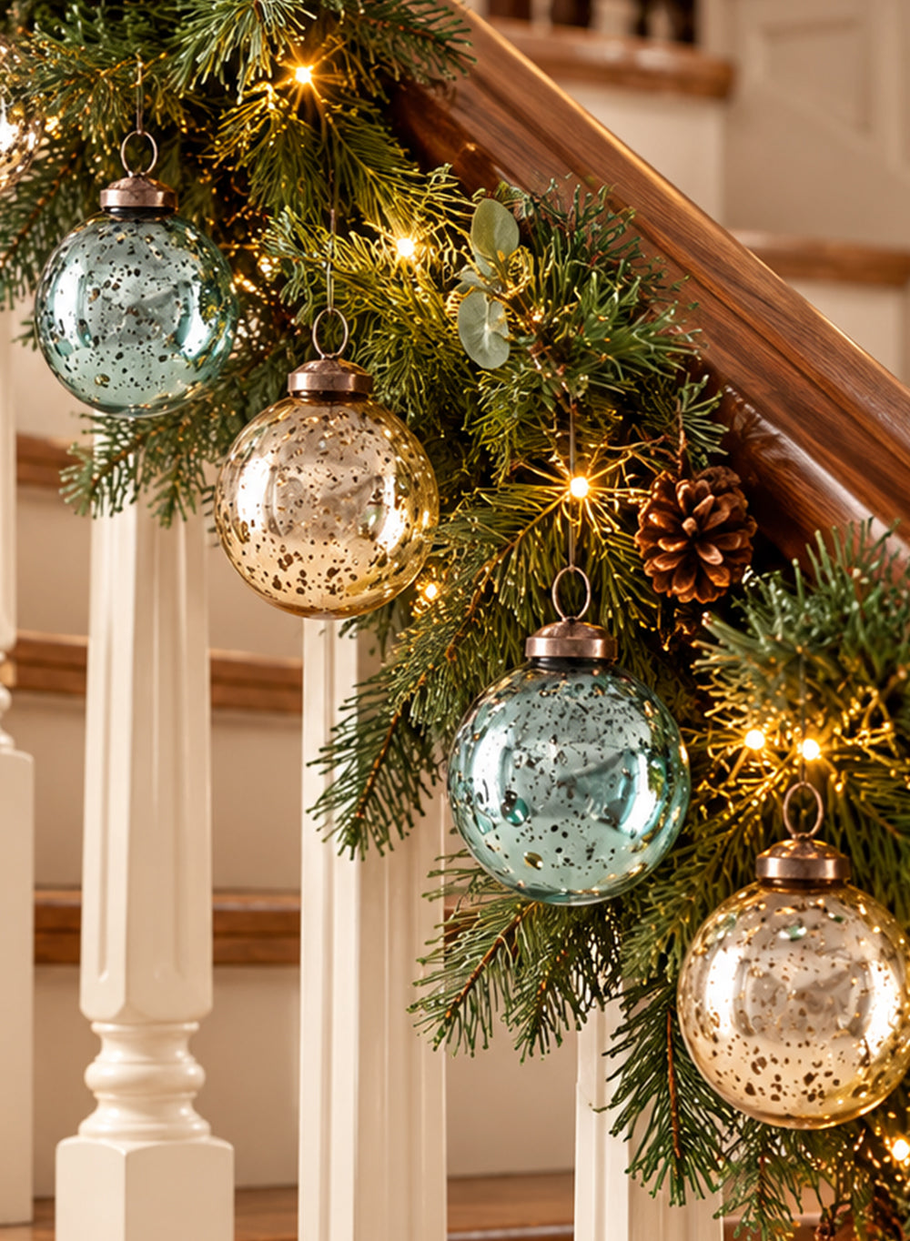 Vintage Glass Ball Ornaments Collection