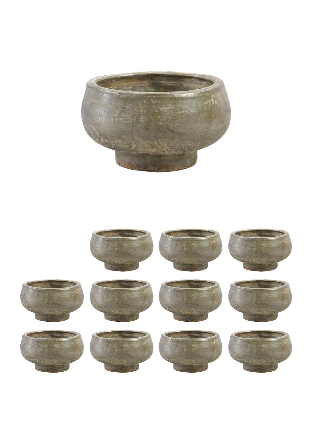 Clayridge Footed Stoneware Bowl Collection