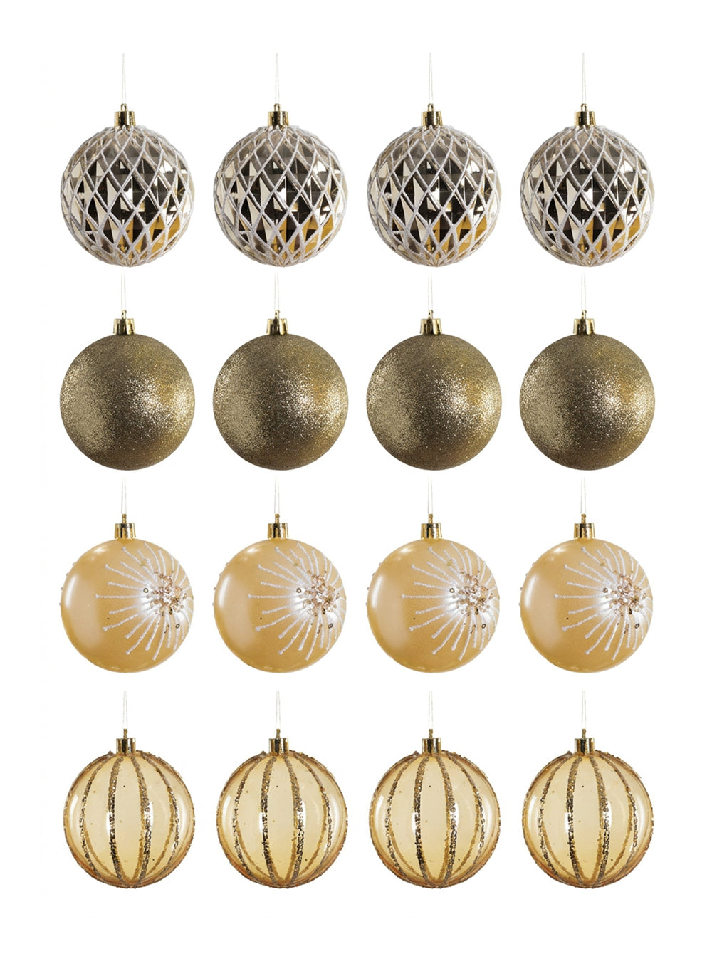 Holiday Assorted Ornament Balls Collection